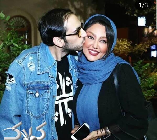 عکس شقایق فراهانی و پسرش و همسرش