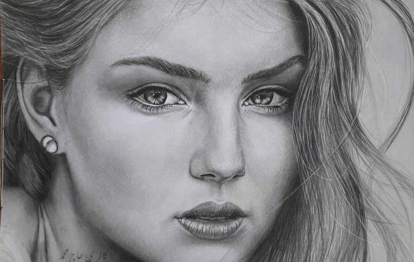 عکس نقاشی سیاه قلم