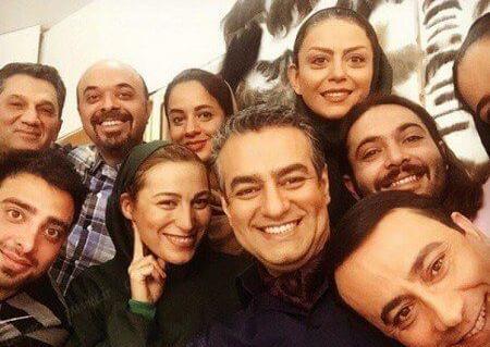 عکس شبنم فرشادجو و شوهرش