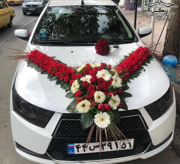 عکس ماشین عروس جدید