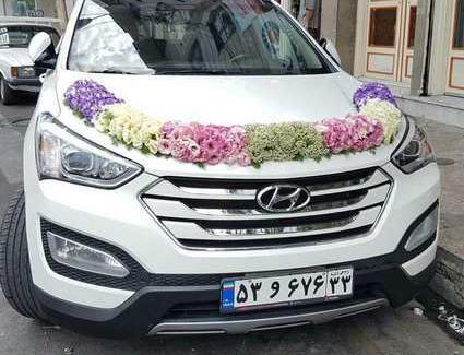 عکس ماشین عروس جدید