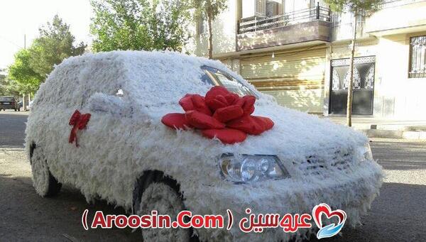 عکس ماشین عروس جدید
