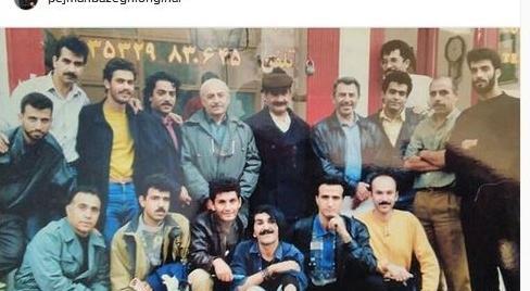 عکس قدیمی پژمان بازغی