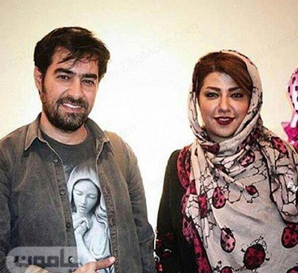 عکس شهاب حسینی زنش