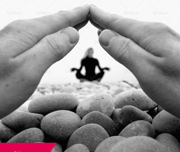 عکس در حال مدیتیشن