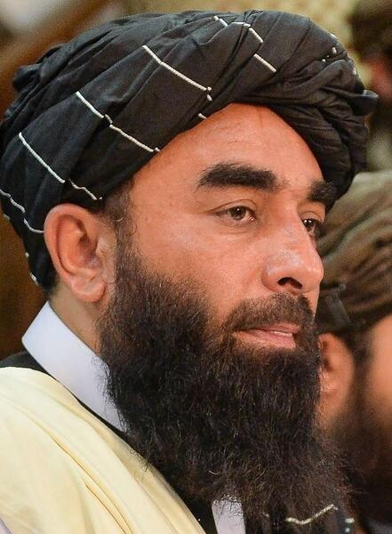 عکس سخنگوی طالبان