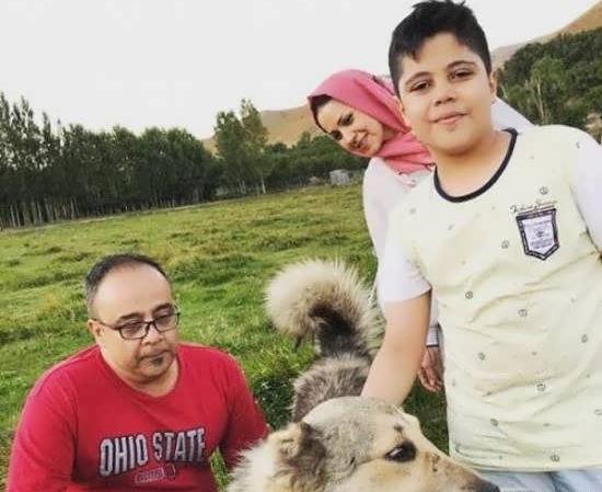 عکس بچگی علی ابوالحسنی