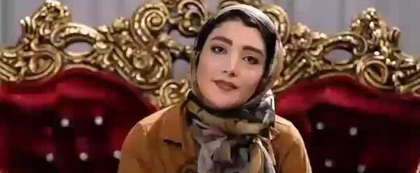 عکس آشا محرابی در شام ایرانی