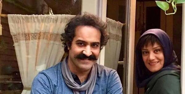 عکس بازیگر افشین هاشمی و همسرش