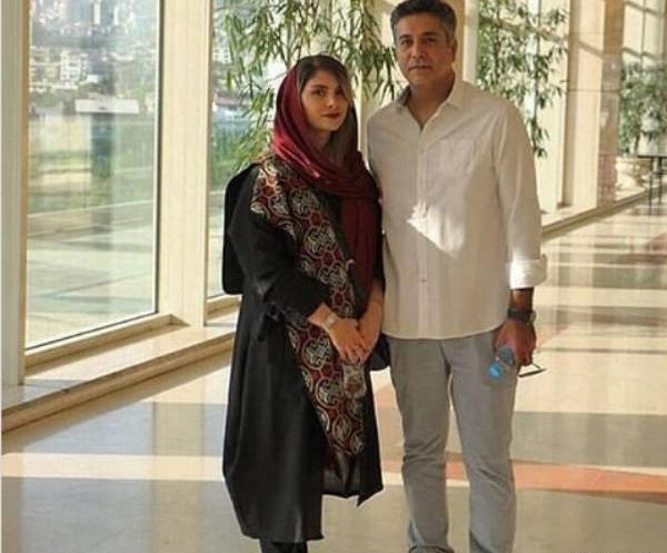 عکس حمید رضا پگاه و همسر