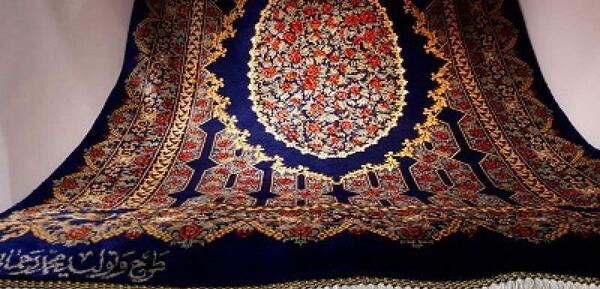 عکس فرش ابریشمی