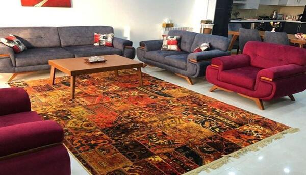 عکس فرش ابریشمی