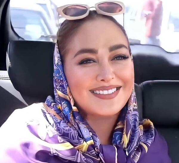 عکس از چهره الهام حمیدی