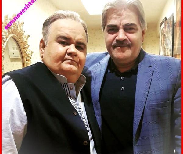 عکس نوشته اکبر عبدی