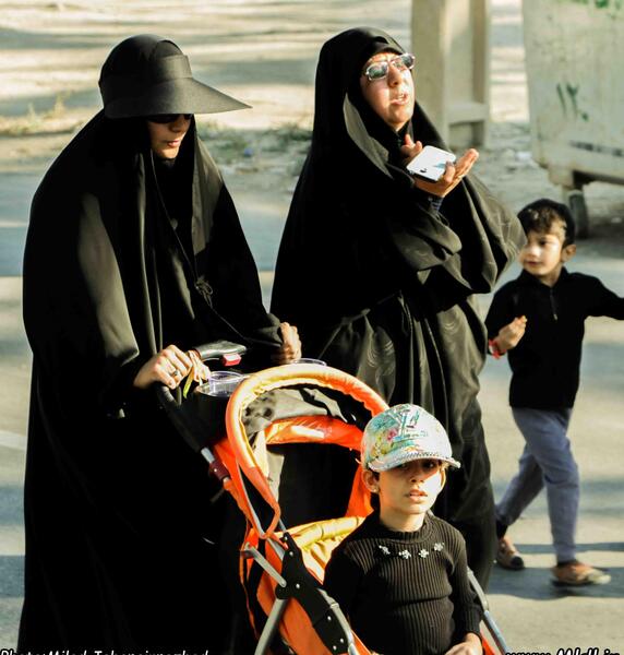 عکس قافله اربعین