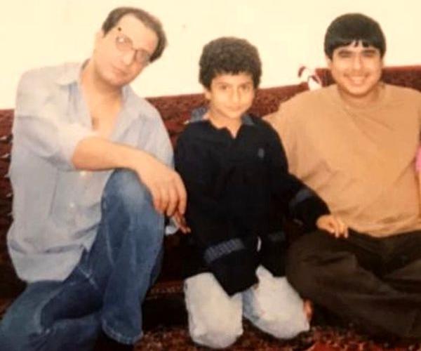 عکس نوجوانی امیر جعفری