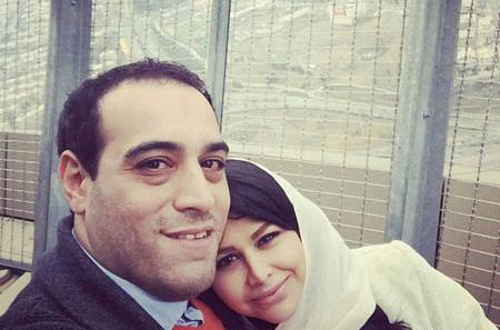 عکس داریوش ارجمند و عروسش