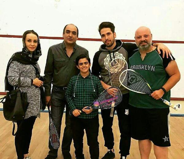 عکس بی حجابی حدیث فولادوند