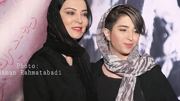 عکس حمیرا ریاضی با دخترش