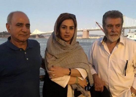 عکس بهروز وثوقی با خانواده اش