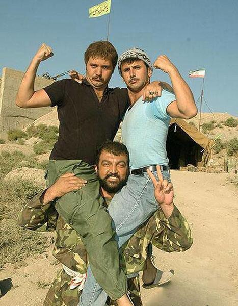 عکس امین حیایی در فیلم اخراجی ها