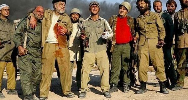 عکس امین حیایی در فیلم اخراجی ها