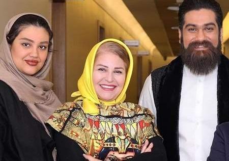 عکس اکرم محمدی در سریال پدر سالار