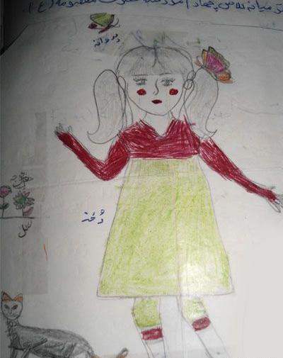 عکس نقاشی دخترانه کلاس چهارم