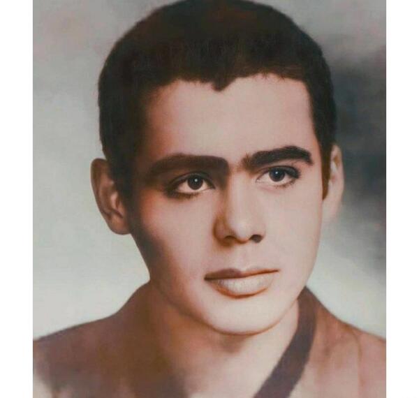 عکس جمشید هاشم پور جوانی