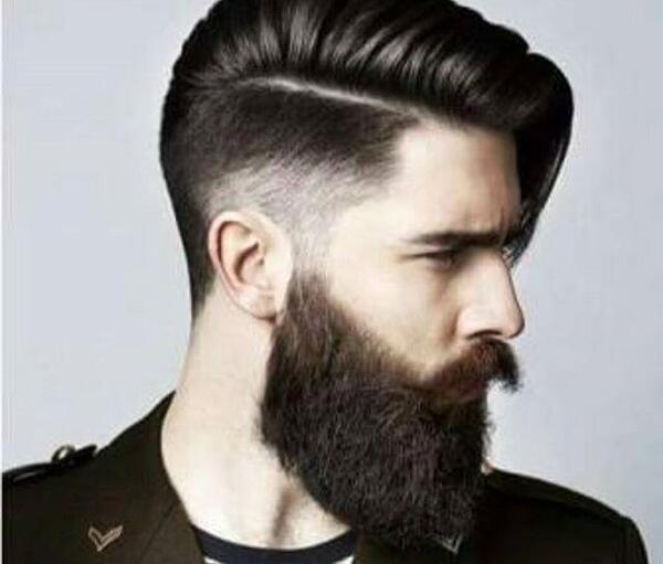 عکس ریش و موی بلند