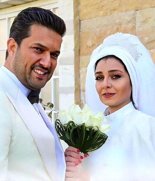 عکس ساره بیات با حامد بهداد