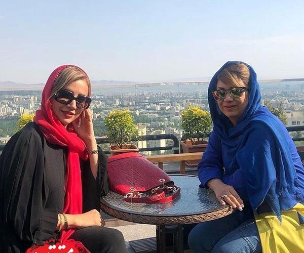 عکس شبنم قلی خانی خواهرش
