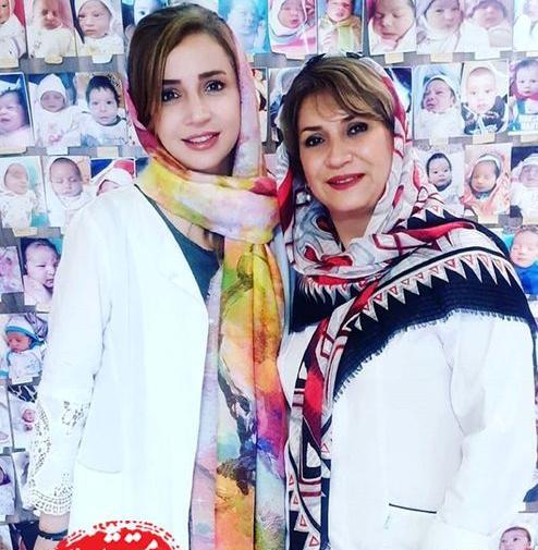 عکس شبنم قلی خانی خواهرش