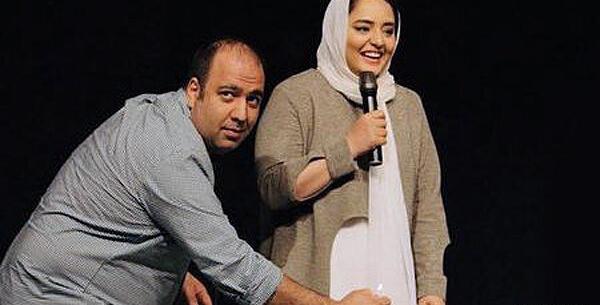 عکس خانوادگی علی اوجی و همسرش