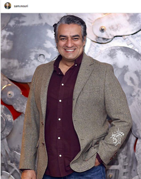 عکس جوانی سام نوری