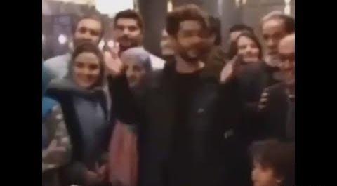 عکس تولد ساعد سهیلی