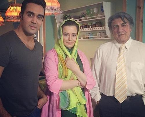 عکس پوریا پورسرخ با دوست دخترش