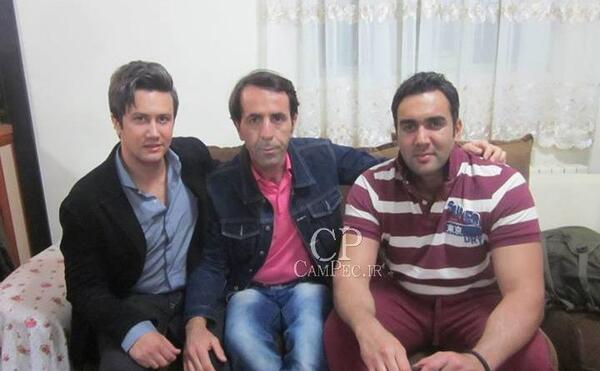 عکس پوریا پورسرخ با دوست دخترش