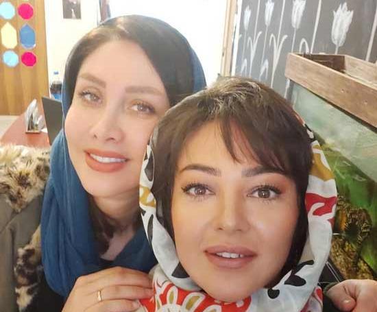 عکس از رزیتا غفاری و همسرش