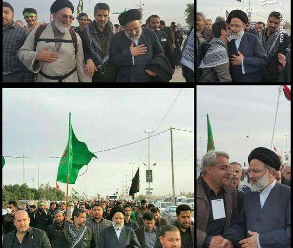 عکس اربعین رئیسی