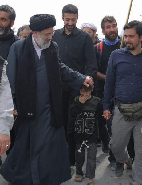 عکس اربعین رئیسی