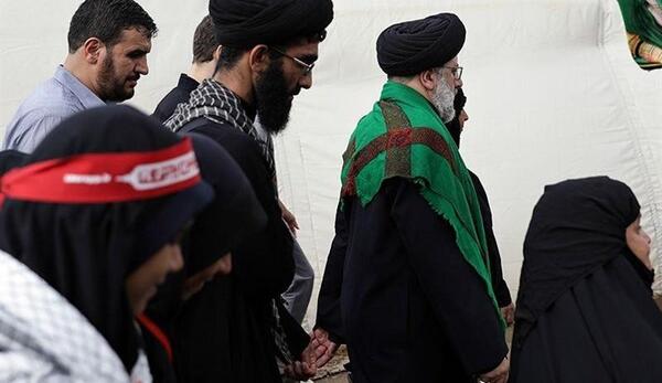 عکس اربعین رئیسی