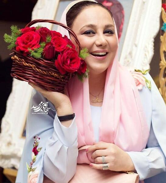 عکس تولد بهنوش بختیاری