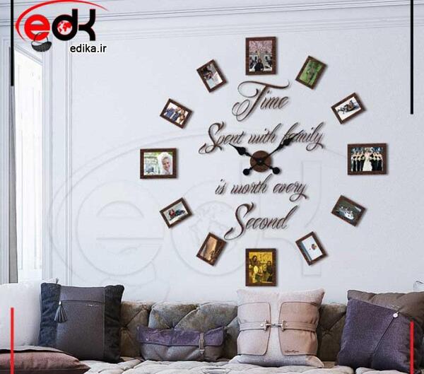 عکس ساعت فانتزی دیواری