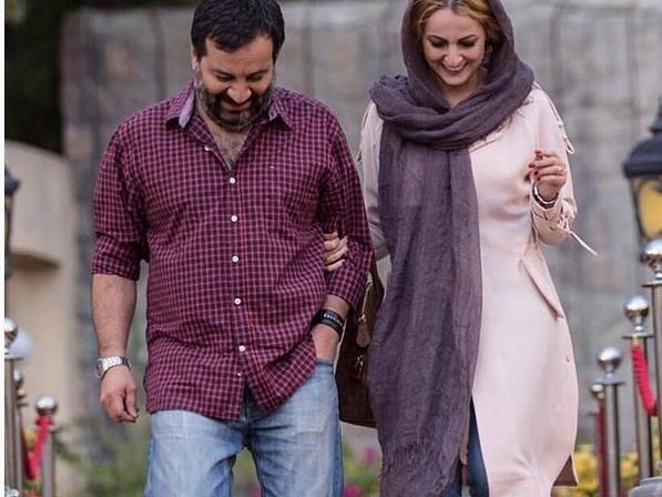 عکس عاشقانه شقایق دهقان