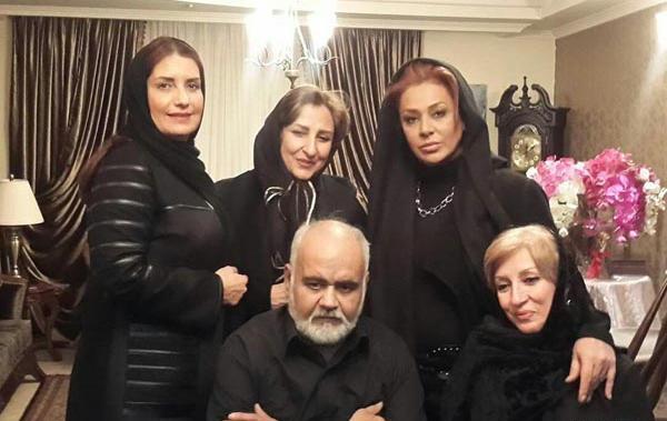 عکس زن دوم اکبر عبدی