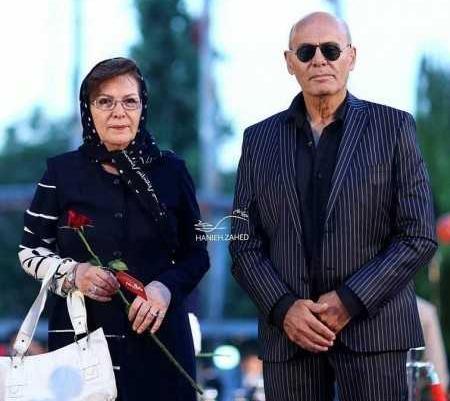 عکس جمشید هاشم پور با دخترش