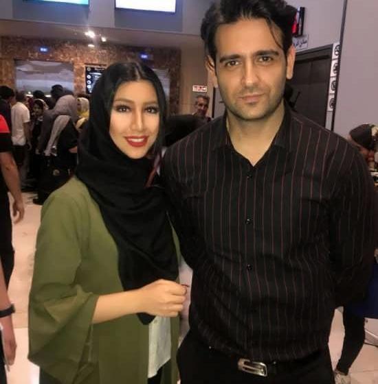 عکس حسن اسماعیل پور و همسرش