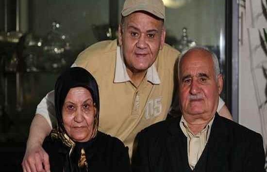 عکس پدر و مادر اکبر عبدی