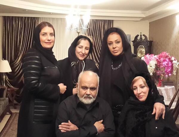 عکس پدر و مادر اکبر عبدی
